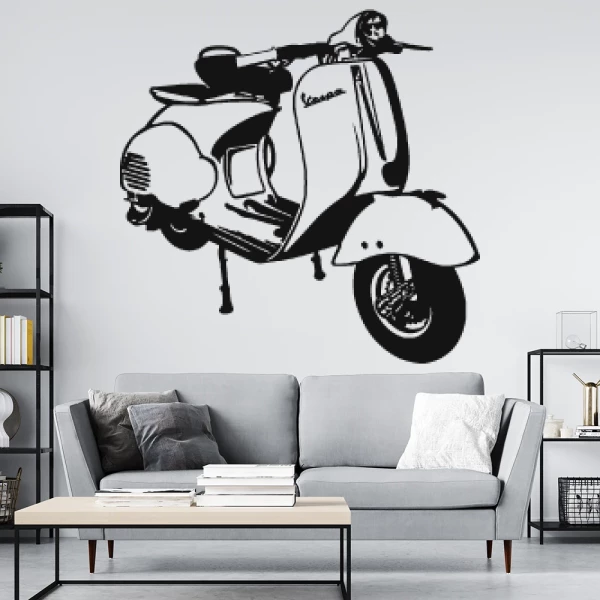 Sticker Vespa Vintage