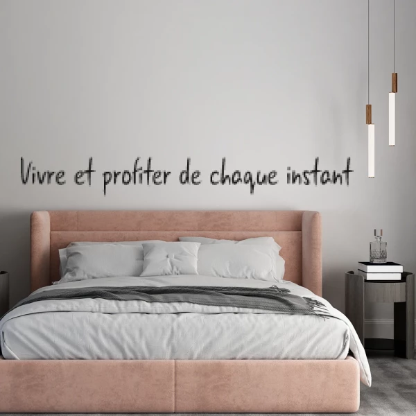 Sticker Vivre et profiter....
