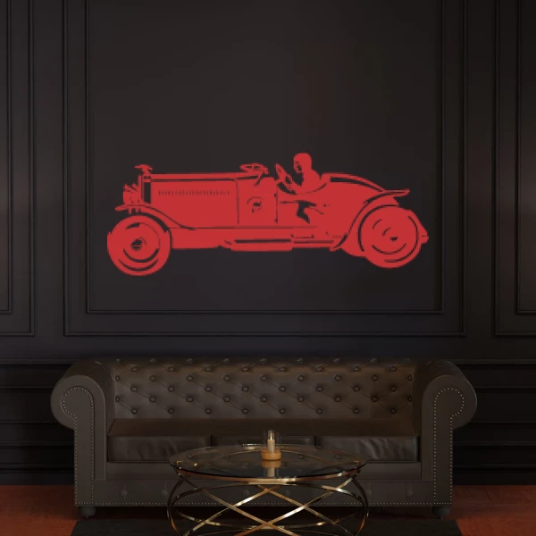 Sticker Voiture Vintage