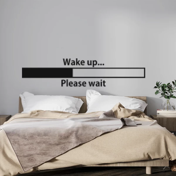 Sticker Wake Up... Please wait