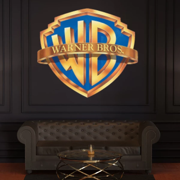 Sticker Warner Bros Logo - Imprimé