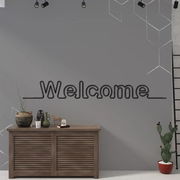 Sticker Welcome - Line