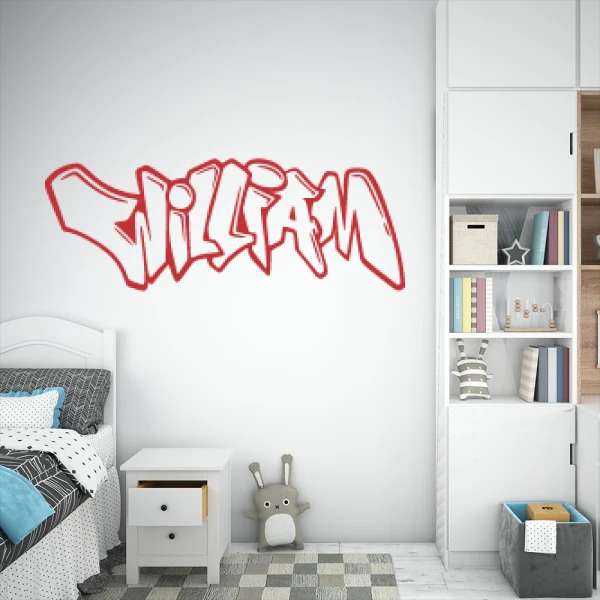 Sticker William Graffiti
