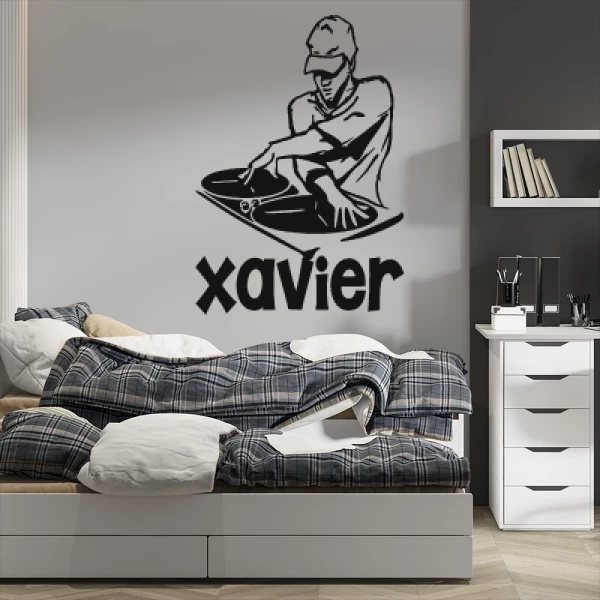 Sticker Xavier DJ