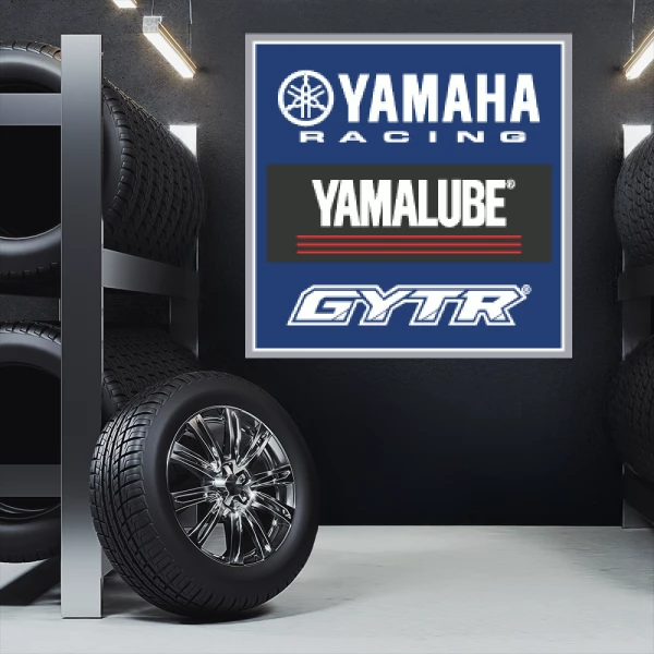 Sticker Yamaha Trio - Imprimé