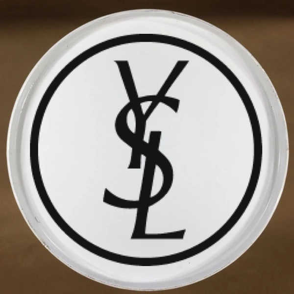 Sticker YSL Yves Saint Laurent cercle Logo